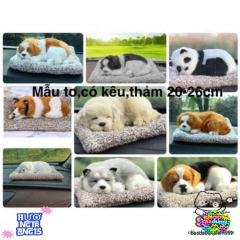 Thú Bông Hút Mùi Than Hoạt Tính Trang Trí Xe Hơi - Khử Mùi & Lọc Không Khí cho Chó Mèo - Phụ Kiện Dễ Thương và An Toàn cho Gia Đình