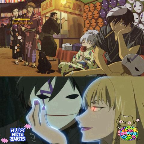 Mặt Nạ Cosplay Đen - Phụ Kiện Hóa Trang Anime Đen Trắng Cho Tiệc, Halloween, Sinh Nhật, Thiết Kế Tinh Xảo, Dễ Đeo