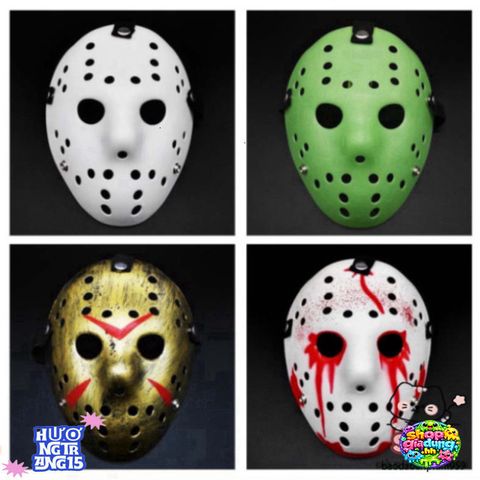 Mặt Nạ Hóa Trang Jason Cho Tiệc Halloween 2024 - Phụ Kiện Kinh Dị Độc Đáo, Thể Hiện Cá Tính và Sáng Tạo