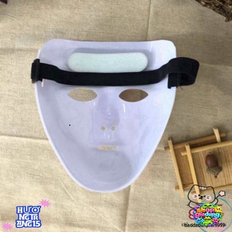 Mặt Nạ Hóa Trang Dạ Hội Jabbawockeez Màu Trắng Phong Cách Hip Hop - Phụ Kiện Tiệc Halloween Độc Đáo, Thiết Kế Sáng Tạo
