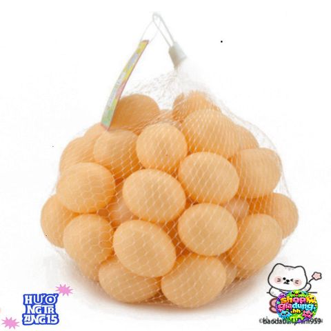 Bộ 10 Quả Trứng Gà Giả Bằng Nhựa - Đồ Chơi Giáo Dục, Khuyến Khích Sáng Tạo cho Trẻ Em và Mô Phỏng Động Vật