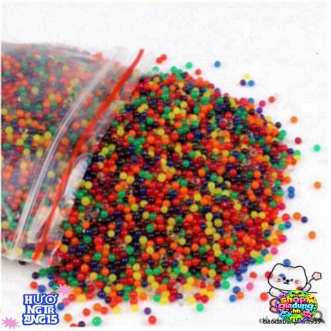 Hạt Tinh Thể Nở 10gr - Trang Trí Cây Cảnh và Bình Hoa Độc Đáo, Màu Sắc Đẹp Mắt, Hạt Thủy Sinh Nhật Bản Hấp Thu Nước Tốt