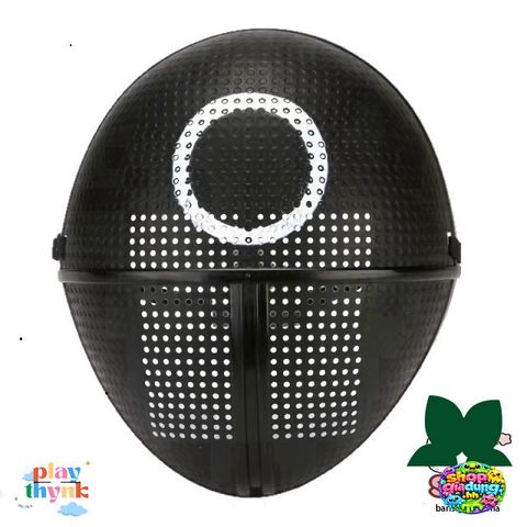 Mặt Nạ Trò Chơi Con Mực Squid Game - Phụ Kiện Cosplay Cao Cấp, Quà Tặng Độc Đáo Cho Fan Hâm Mộ Halloween