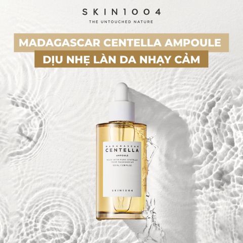 Tinh Chất Serum Rau Má Skin1004 Madagascar Centella 100ml - Dưỡng Sáng Da, Giảm Mụn, Mờ Thâm, Phục Hồi Da Nhạy Cảm Chính Hãng