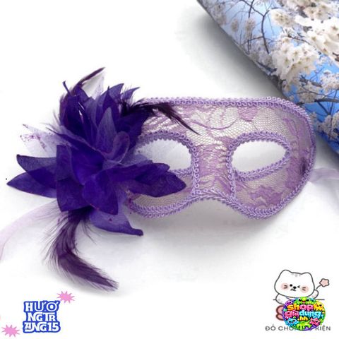 Mặt Nạ Hoa Ren Độc Đáo Nửa Mặt Halloween - Đạo Cụ Trang Điểm Lý Tưởng Cho Tiệc Tùng và Sự Kiện Đặc Biệt