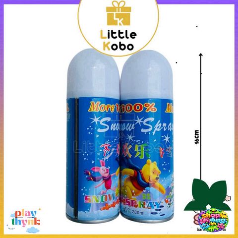 Bình Xịt Tuyết Giáng Sinh 210ml - Trang Trí Tiệc Tùng, Lễ Hội, Sinh Nhật - Tạo Không Khí Vui Tươi và Ấm Áp