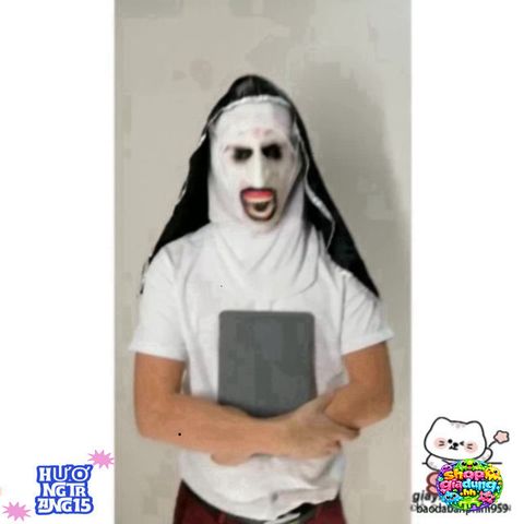 Mặt Nạ Hóa Trang Panda Độc Đáo - Phụ Kiện Halloween Hoàn Hảo Cho Tiệc Tùng và Video Giải Trí