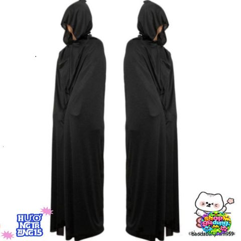 Áo Choàng Halloween 2 Mặt Zaofahua - Trang Phục Cosplay Ma Quái Độc Đáo 59 inch Cho Mọi Dịp Lễ Hội