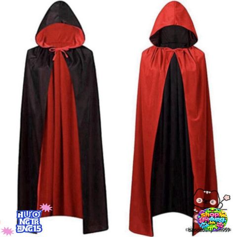 Áo Choàng Halloween 2 Mặt Zaofahua - Trang Phục Cosplay Ma Quái Độc Đáo 59 inch Cho Mọi Dịp Lễ Hội