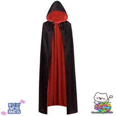 Áo Choàng Halloween 2 Mặt Zaofahua - Trang Phục Cosplay Ma Quái Độc Đáo 59 inch Cho Mọi Dịp Lễ Hội