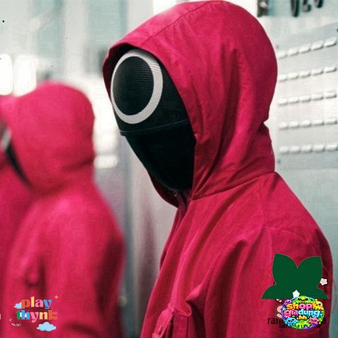Mặt Nạ Lính Gác Squid Game - Phụ Kiện Hóa Trang Độc Đáo Cho Halloween & Cosplay - Đồ Chơi Kỳ Thú Cho Trẻ Em & Người Lớn