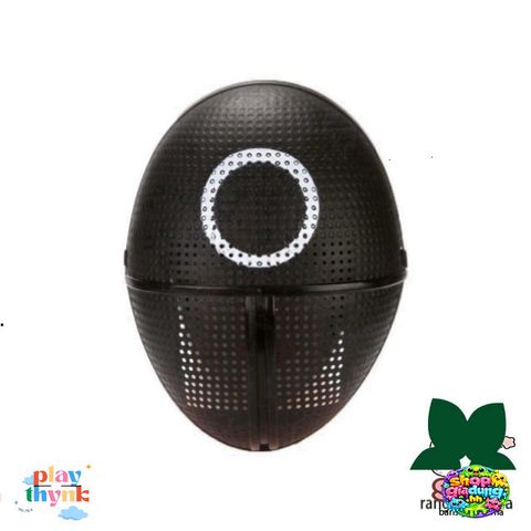 Mặt Nạ Lính Gác Squid Game - Phụ Kiện Hóa Trang Độc Đáo Cho Halloween & Cosplay - Đồ Chơi Kỳ Thú Cho Trẻ Em & Người Lớn