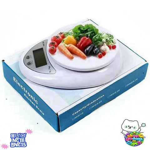 Cân Điện Tử Thông Minh BUMBI B05 - 5KG Định Lượng Chính Xác Cho Nhà Bếp, Màn Hình LCD, Thiết Kế Gọn Nhẹ, Đơn Giản Sử Dụng