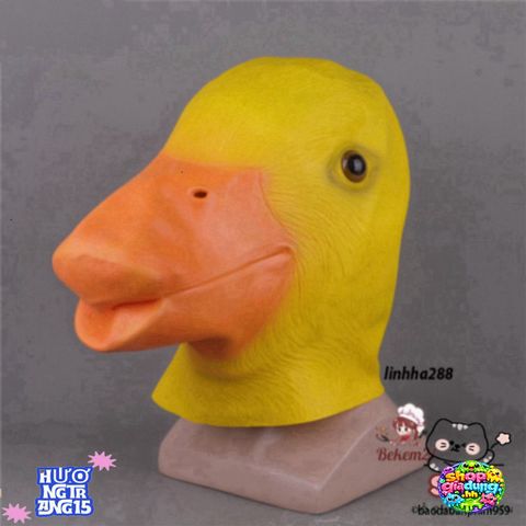 Mặt Nạ Hóa Trang Vịt Donald Độc Đáo - Phụ Kiện Halloween Ngộ Nghĩnh cho Tiệc Tùng và Sự Kiện Chuyên Nghiệp