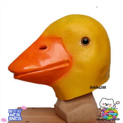 Mặt Nạ Hóa Trang Vịt Donald Độc Đáo - Phụ Kiện Halloween Ngộ Nghĩnh cho Tiệc Tùng và Sự Kiện Chuyên Nghiệp