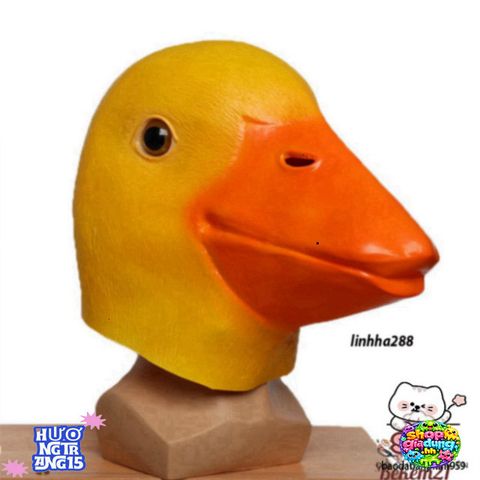 Mặt Nạ Hóa Trang Vịt Donald Độc Đáo - Phụ Kiện Halloween Ngộ Nghĩnh cho Tiệc Tùng và Sự Kiện Chuyên Nghiệp