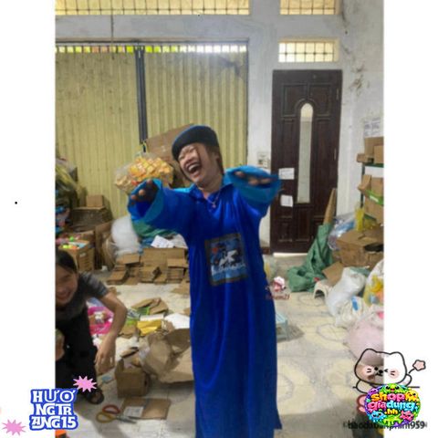 Bộ Trang Phục Hóa Trang Ma Cương Thi Halloween 3 Màu - Trang Phục Phán Quan Kinh Dị và Độc Đáo cho Tiệc Hóa Trang