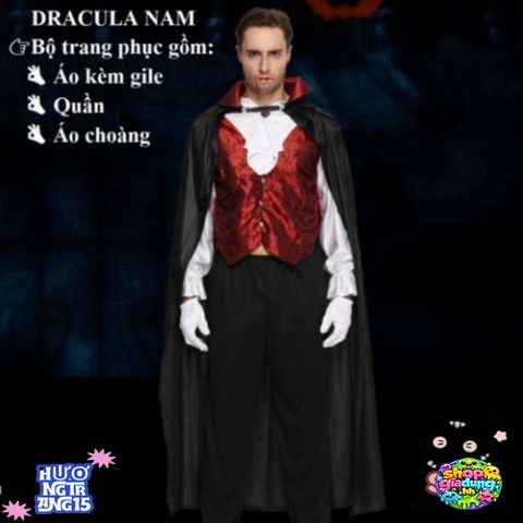 Trang Phục Halloween Cương Thi Hắc Bạch - Cosplay Độc Đáo Cho Người Lớn - Thể Hiện Phong Cách Bí Ẩn và Hấp Dẫn