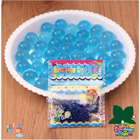 200 Hạt Tinh Thể Nở Dùng Cho Slime & Thủy Canh - Nguyên Liệu Chất Lượng, Thân Thiện Với Môi Trường, Dễ Sử Dụng