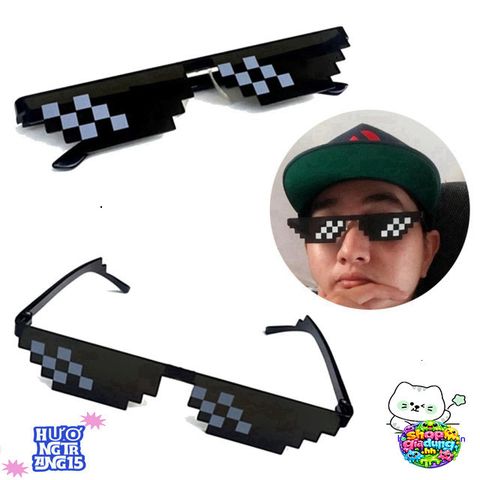Kính Thug Life 6 Chấm Đen - Phụ Kiện Game Siêu Ngầu và Thời Trang Đẳng Cấp Cho Người Yêu Thích Sống Ảo