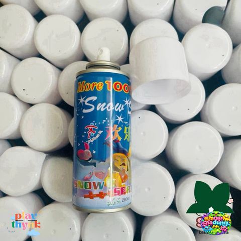 Bình Xịt Tuyết Nhân Tạo 280ml - Phụ Kiện Tiệc Sinh Nhật, Party, Kỷ Niệm - Bọt Tuyết Trắng Đặc Biệt