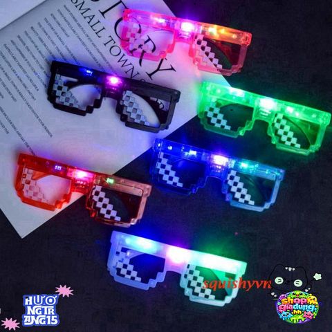Kính Thuglife LED Nobita Phát Sáng - 25 Mẫu Kính Thời Trang Dự Tiệc, Quán Bar, Lễ Kỷ Niệm, Quà Tặng Thú Vị