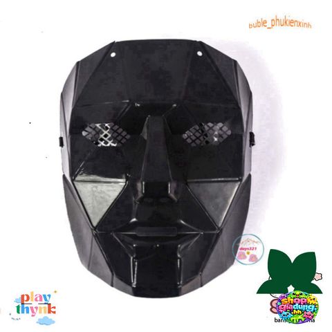 Mặt nạ Boss Squid Game - Phụ kiện Halloween độc đáo, cosplay ấn tượng cho tín đồ phim con mực