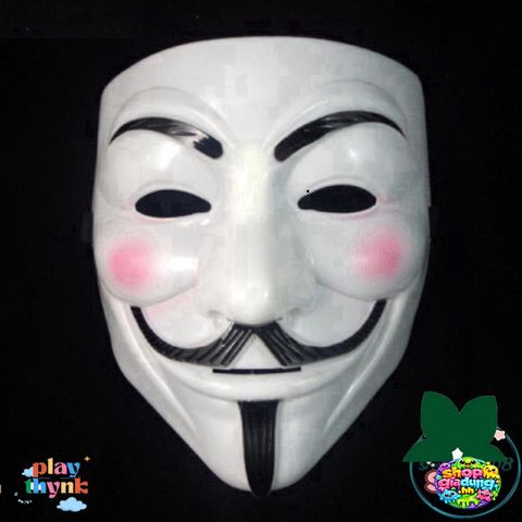 Mặt Nạ Hacker Anonymous Đặc Biệt - Phụ Kiện Thời Trang Cosplay Bí Ẩn Cho Bữa Tiệc Hóa Trang và Sự Kiện Công Nghệ