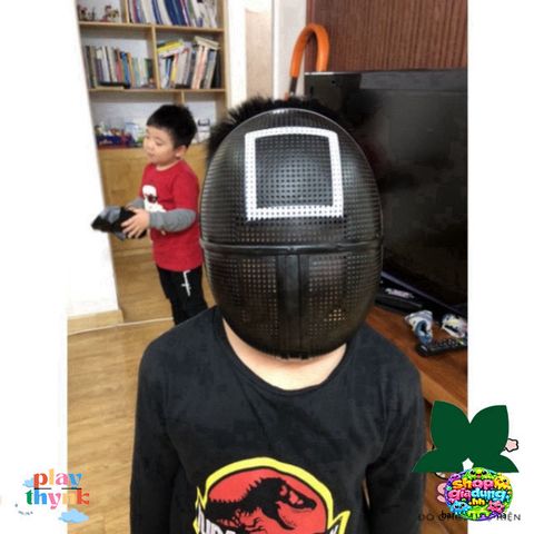 Mặt Nạ Squid Game - Phụ Kiện Hóa Trang Trò Chơi Con Mực, Độc Đáo Cho Halloween và Tiệc Tùng
