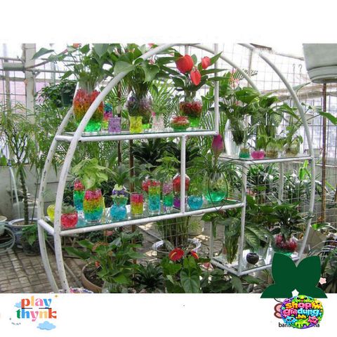 Hạt Tinh Thể Trồng Cây Dinh Dưỡng Slime Nhiều Màu - Thay Thế Đất, Giúp Cây Lớn Mạnh, Trang Trí Thiên Nhiên Thú Vị
