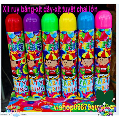 Xịt Bọt Tuyết Trắng 210ml - Phụ Kiện Tiệc Sinh Nhật & Sự Kiện Lễ Hội - Chất Liệu Nhôm Chống Trượt, Màu Xanh Nước Biển