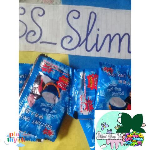 Tuyết Nhân Tạo Xanh Bột Trang Trí Slime - Phụ Kiện Mỹ Thuật Cây Thông Cho Cloudslime & Jelly Slime