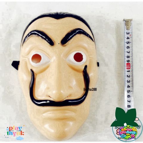 Mặt Nạ Nghệ Thuật Dali - Mặt Nạ Halloween Độc Đáo Cho Trẻ Em và Người Lớn, Thiết Kế Thân Thiện Môi Trường