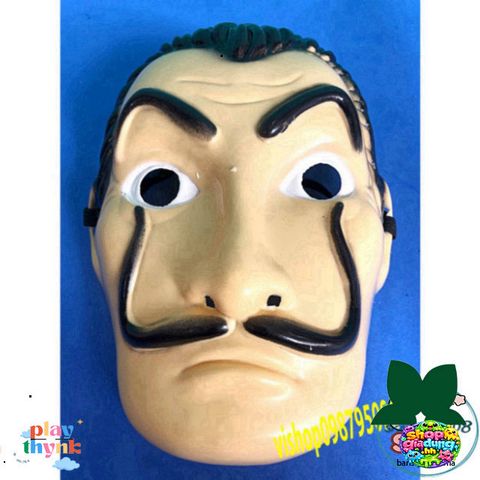 Mặt Nạ Nghệ Thuật Dali - Mặt Nạ Halloween Độc Đáo Cho Trẻ Em và Người Lớn, Thiết Kế Thân Thiện Môi Trường