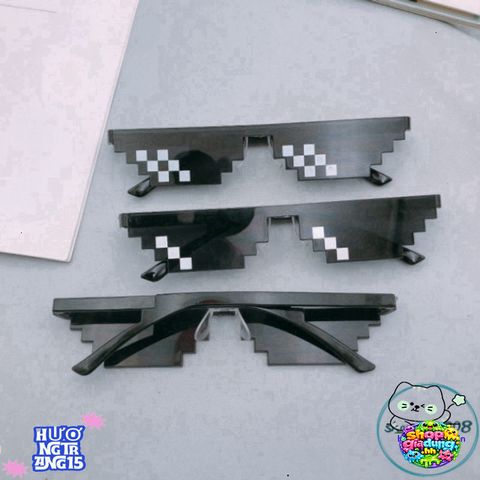Kính Thug Life - Phong Cách Cá Tính Độc Đáo, Kính Mát Nam Nữ Thời Trang, 65mm, Quà Tặng Gamer, Đẳng Cấp Sang Chảnh
