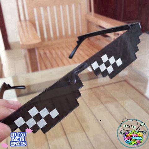 Kính Thug Life - Phong Cách Cá Tính Độc Đáo, Kính Mát Nam Nữ Thời Trang, 65mm, Quà Tặng Gamer, Đẳng Cấp Sang Chảnh