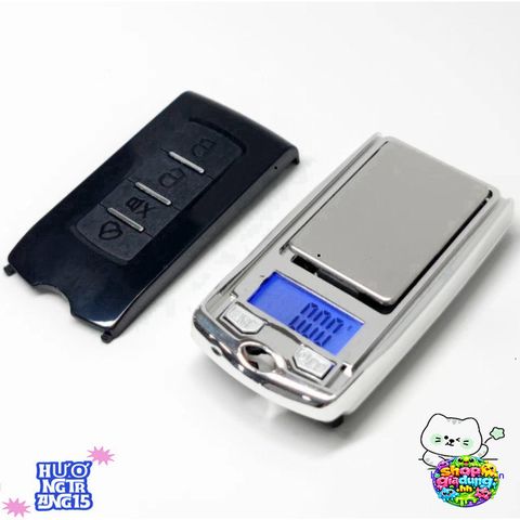 Cân Điện Tử Mini Bỏ Túi Chính Xác 200g/0.01g, Thiết Bị Đo Tiện Lợi Hình Chìa Khóa Sang Trọng