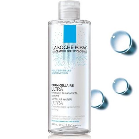 Nước Tẩy Trang La Roche-Posay Eau Micellaire Ultra 400ml - Dành Cho Da Nhạy Cảm, Làm Sạch Dịu Nhẹ Không Kích Ứng