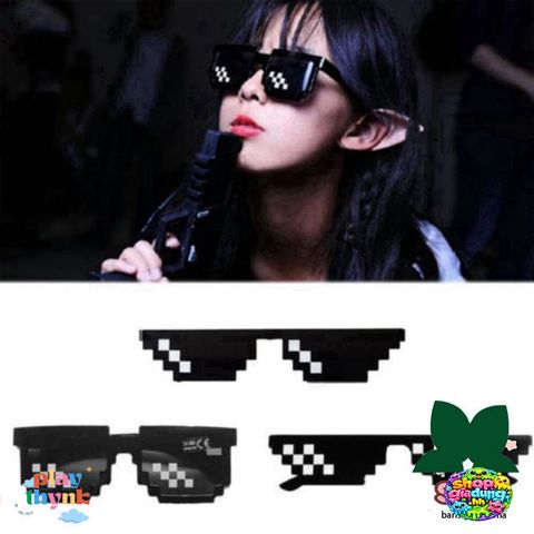 Kính Thug Life Like A Boss - Kính Mát Chất Ngầu Thời Thượng Dành Cho Nam Nữ, Thích Hợp Chụp Ảnh Nhóm Hot Trend 2023