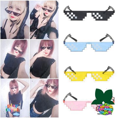 Kính Thug Life Like A Boss - Kính Mát Chất Ngầu Thời Thượng Dành Cho Nam Nữ, Thích Hợp Chụp Ảnh Nhóm Hot Trend 2023
