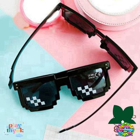 Kính Thug Life Like A Boss - Kính Mát Chất Ngầu Thời Thượng Dành Cho Nam Nữ, Thích Hợp Chụp Ảnh Nhóm Hot Trend 2023