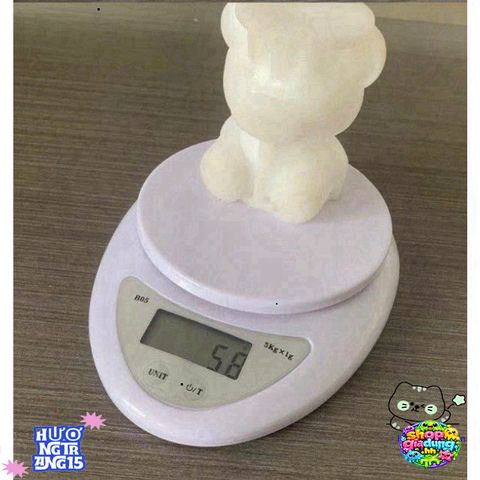 Cân Điện Tử Mini Proki 5kg Chính Xác - Cân Tiểu Ly Nhà Bếp Đo Nguyên Liệu, Tặng Kèm 2 Pin AAA Tiện Lợi