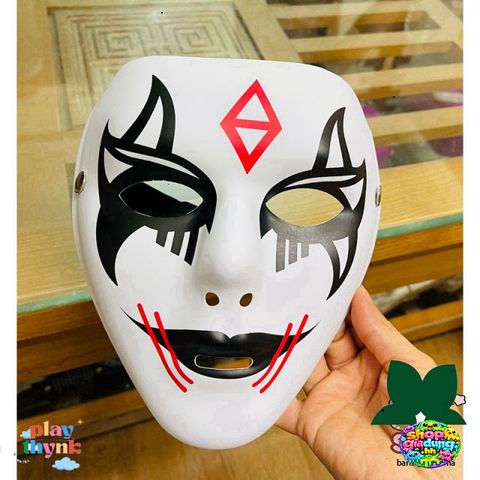 Mặt Nạ Hề Độc Đáo Halloween - Phụ Kiện Cosplay Trung Thu Cho Tiệc Hóa Trang, An Toàn, Chất Liệu Nhựa