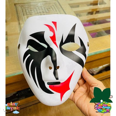 Mặt Nạ Hề Độc Đáo Halloween - Phụ Kiện Cosplay Trung Thu Cho Tiệc Hóa Trang, An Toàn, Chất Liệu Nhựa