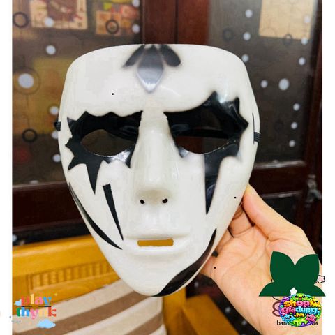 Mặt Nạ Hề Độc Đáo Halloween - Phụ Kiện Cosplay Trung Thu Cho Tiệc Hóa Trang, An Toàn, Chất Liệu Nhựa