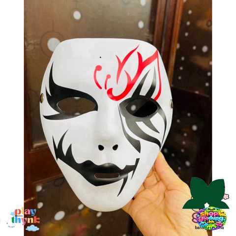 Mặt Nạ Hề Độc Đáo Halloween - Phụ Kiện Cosplay Trung Thu Cho Tiệc Hóa Trang, An Toàn, Chất Liệu Nhựa