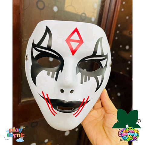 Mặt Nạ Hề Độc Đáo Halloween - Phụ Kiện Cosplay Trung Thu Cho Tiệc Hóa Trang, An Toàn, Chất Liệu Nhựa