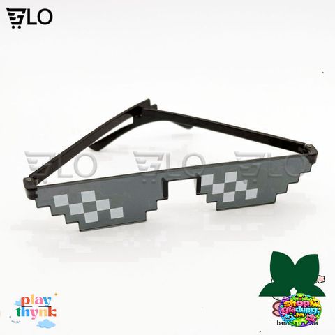 Kính Thug Life 6 Chấm Cao Cấp - Kính Mát Chất Chơi Đậm Chất Meme, Bảo Vệ UV, Phù Hợp Cho Game Thủ và Người Đam Mê Thời Trang