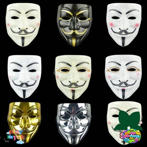 Mặt Nạ Hacker Anonymous Độc Đáo - Phụ Kiện Thời Trang Lấy Cảm Hứng Từ Nhóm Hacker Nổi Tiếng Toàn Cầu
