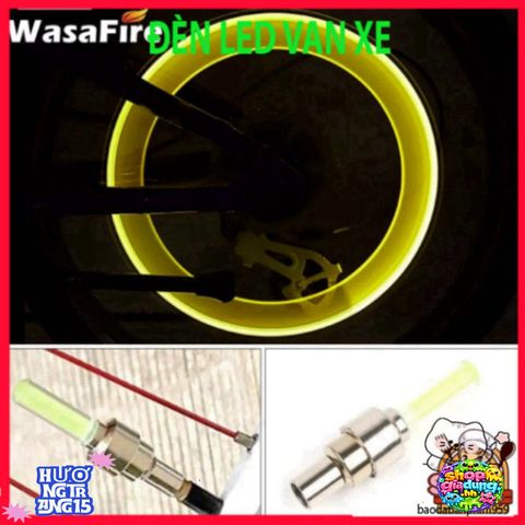 Bộ Đèn Van LED Neon Phát Sáng Đa Màu cho Xe Đạp, Xe Máy, Xe Hơi - Phụ Kiện An Toàn và Thẩm Mỹ Cho Phương Tiện Di Chuyển
